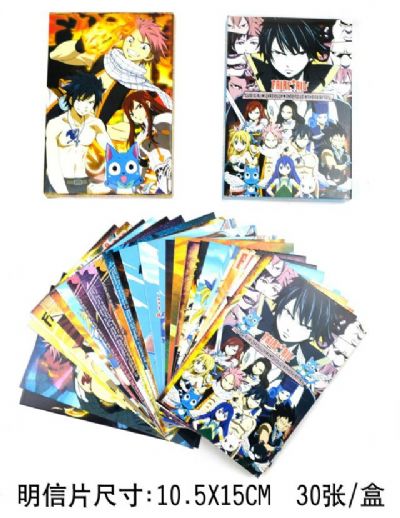 Fairy Tail anime postcar