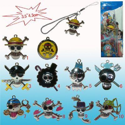 one piece anime phonestrap