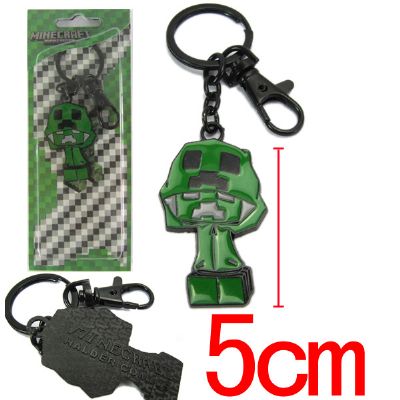 Minecraft anime key chain