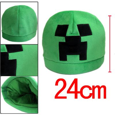 Minecraft anime plush hat