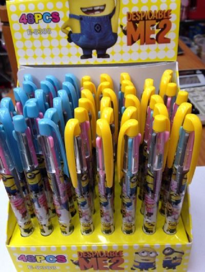 Despicable me anime pen set