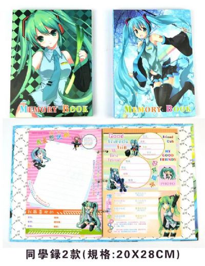 Miku.Hatsune anime alumni book