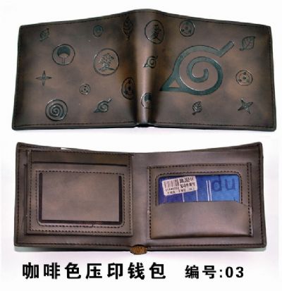 naruto anime wallet