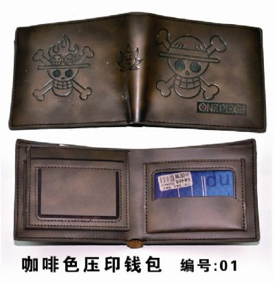 one piece anime wallet