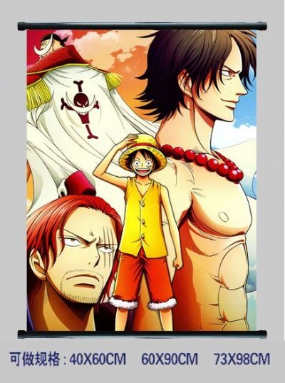 One Piece anime wallscroll