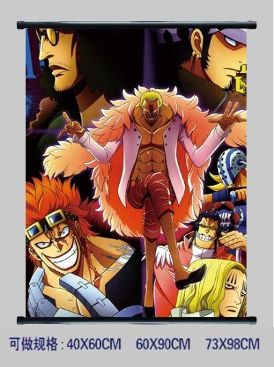 One Piece anime wallscroll