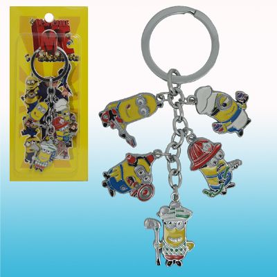 Despicable me anime keychain