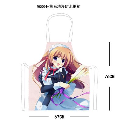 anime waterproof apron