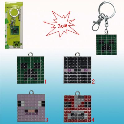 Minecraft keychain