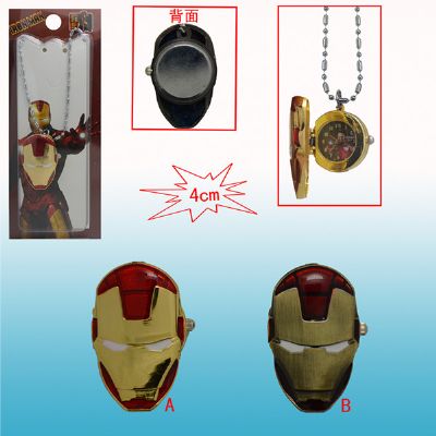 iron man necklace watch