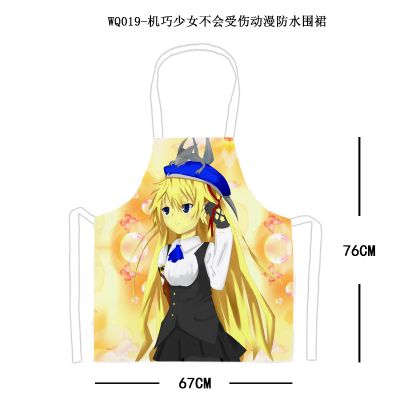 anime waterproof apron