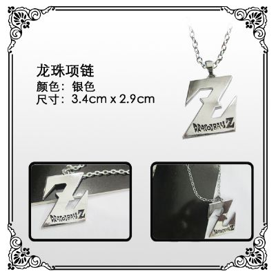 dragon ball anime necklace