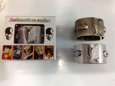 attack on titan anime bracelet