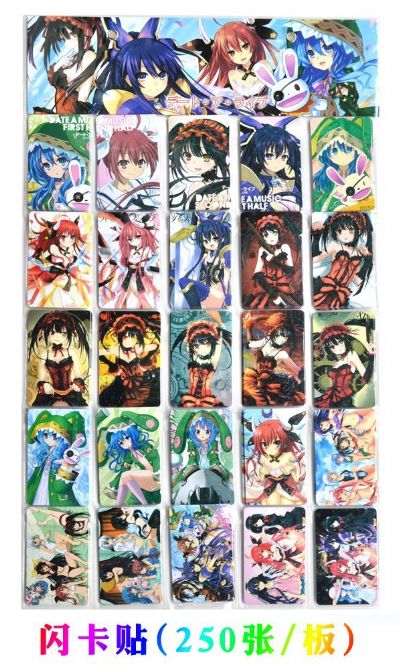 anime card sticker