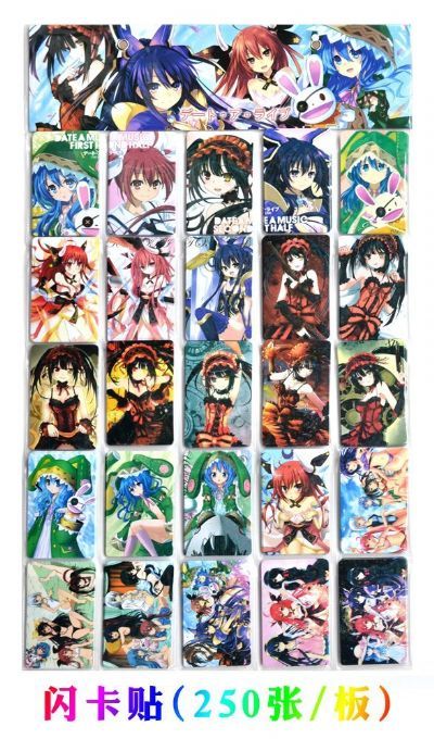 anime card sticker