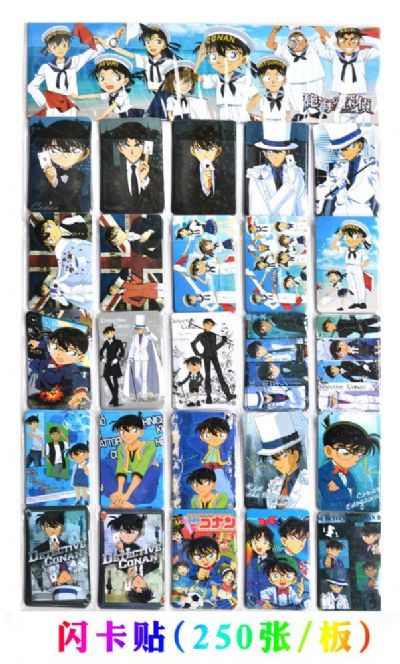 Detective Conan anime card stickker