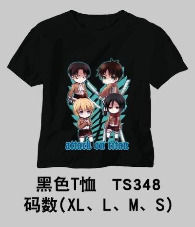 attack on titan anime t-shirt