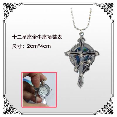 Taurus anime necklace