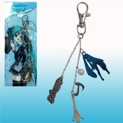 miku.hatsune anime keychain