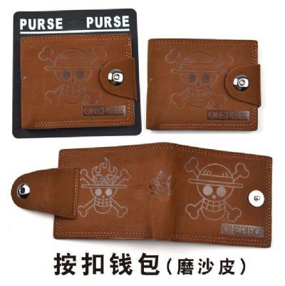 one piece anime wallet