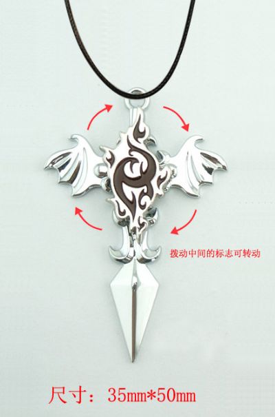 K anime necklace