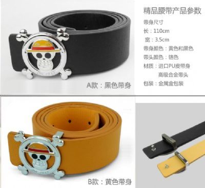 One Piece anime belt