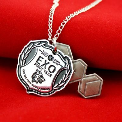 EXO anime necklace