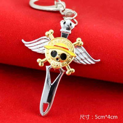 One Piece anime keychain