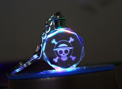 One Piece anime keychain