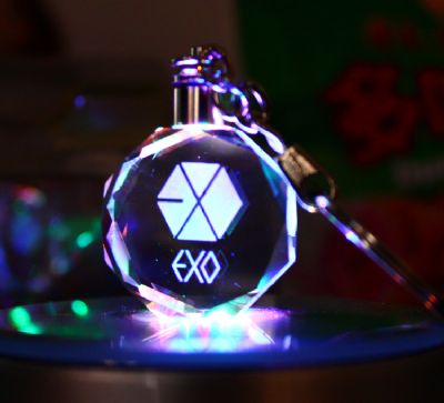 EXO anime keychain