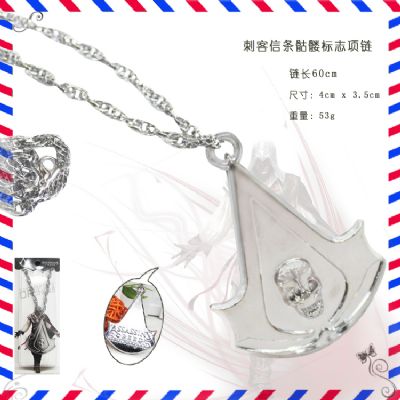 Assassins Creed anime necklace