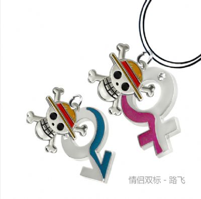 One Piece anime necklace