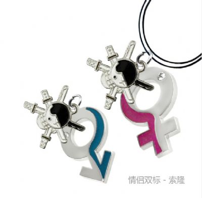 One Piece anime necklace