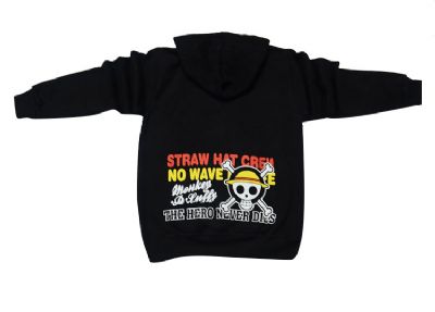 one piece anime fleece