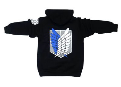 attack on titan anime fleece