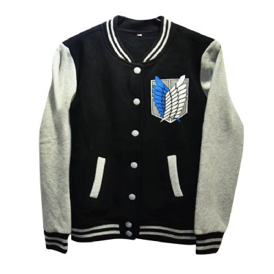 attack on titan anime fleece