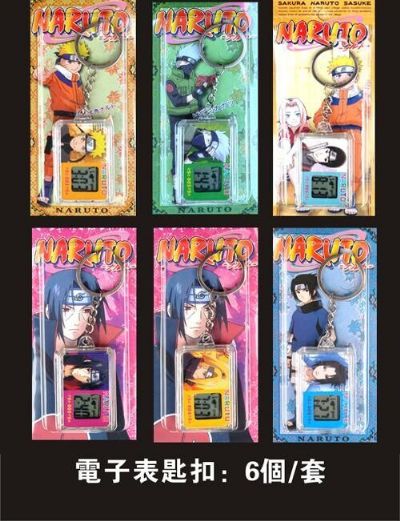 naruto anime watch keychain