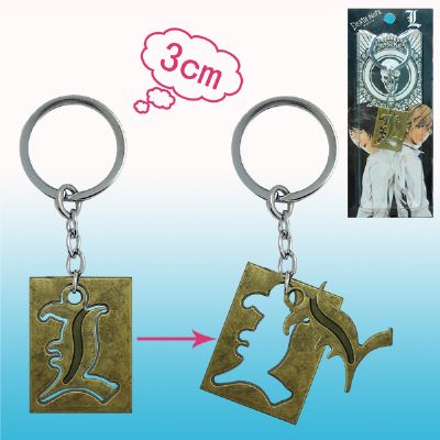 death note anime keychain