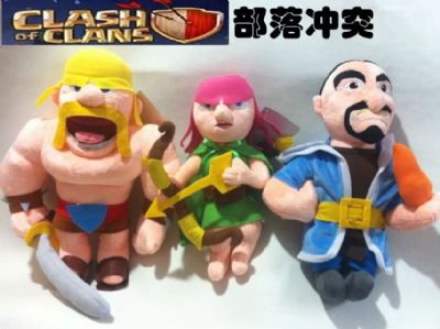 clash of clans anime plush doll