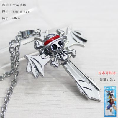 one piece anime necklace