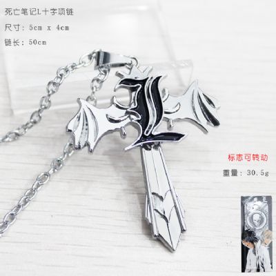 death note anime necklace