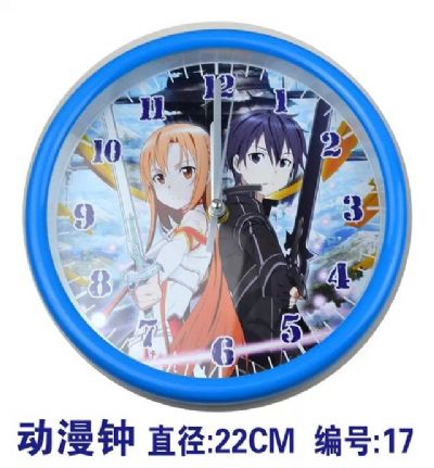 sword art online anime clock
