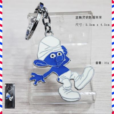 Smurfs anime keychain