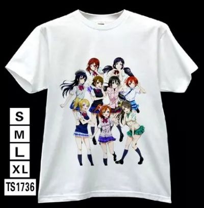 Love Live anime T-shirt