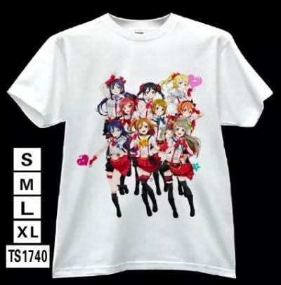 Love Live anime T-shirt