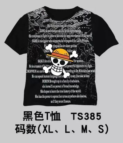 one piece anime t-shirt