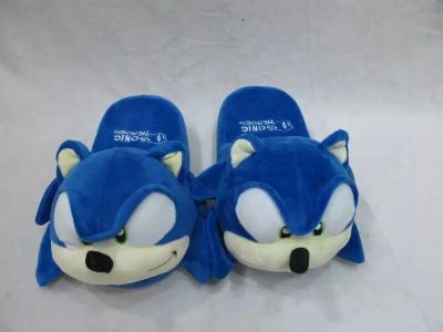 sonic anime plush slipper