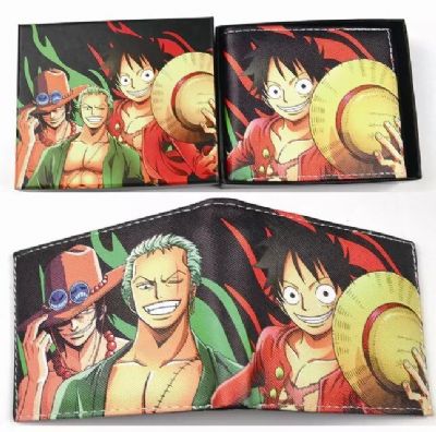 one piece anime wallet