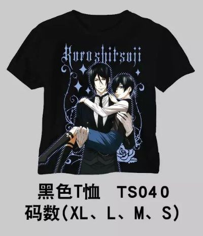 kuroshitsuji anime t-shirt