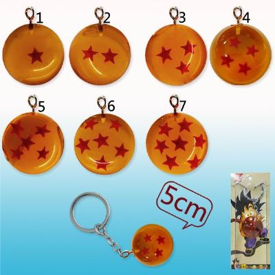 dragon ball anime keychain